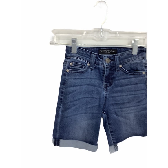 Celebrity Pink Girl's Denim Jean Bermuda Shorts 8 - Picture 1 of 6